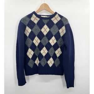 VTG Highland Shetland Wool Sweater Womens XL Argyle Cottagecore Heritage Preppy